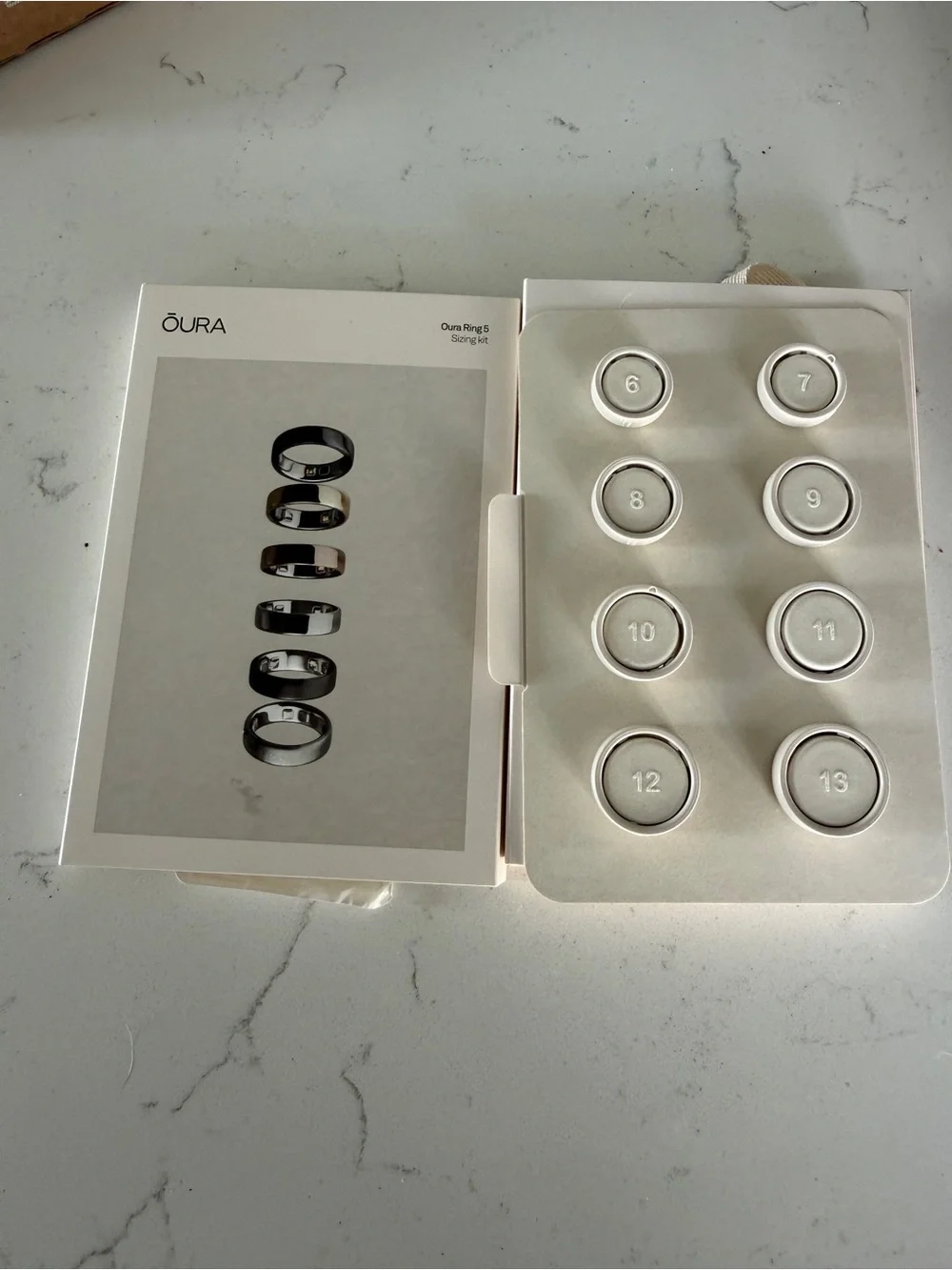 Oura Ring 5 Sizing Kit